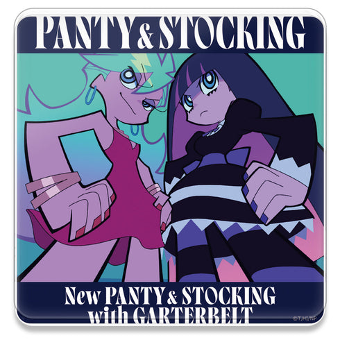 『New PANTY & STOCKING with GARTERBELT』アクリルコースター (スタンド付) パンティ&ストッキング