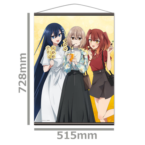 『私を喰べたい、ひとでなし』B2タペストリー 比名子&汐莉&美胡