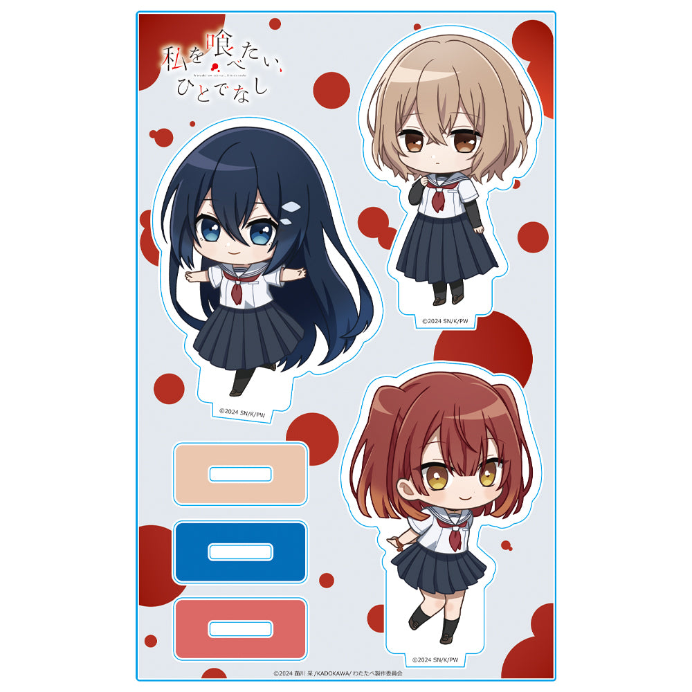 私を喰べたい、ひとでなし』アクリルキャラスタンド 比名子&汐莉&美胡