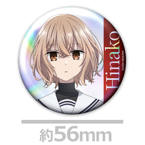 『私を喰べたい、ひとでなし』ホログラム缶バッジ2個セット 比名子&汐莉