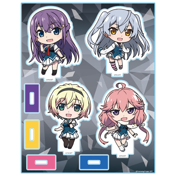 《Grisaia:Phantom Trigger》亚克力角色立牌 蕾娜&托卡&克里斯&紫 Q版角色【202605再版】