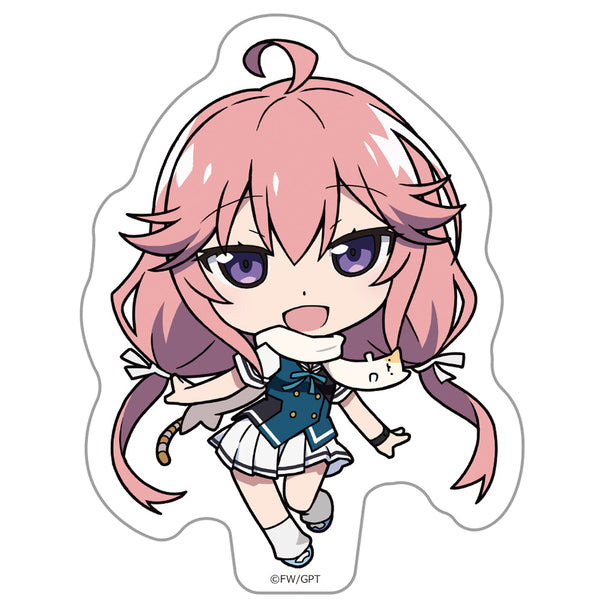 『グリザイア:ファントムトリガー』ダイカットステッカー ムラサキ