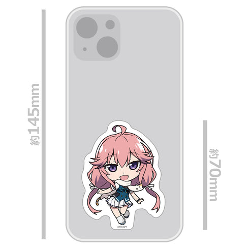 『グリザイア:ファントムトリガー』ダイカットステッカー ムラサキ