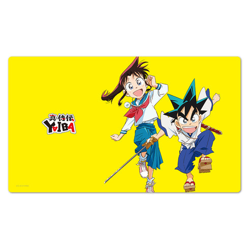 『真・侍伝 YAIBA』キャラクターラバーマット 刃&さやか【202605再販】