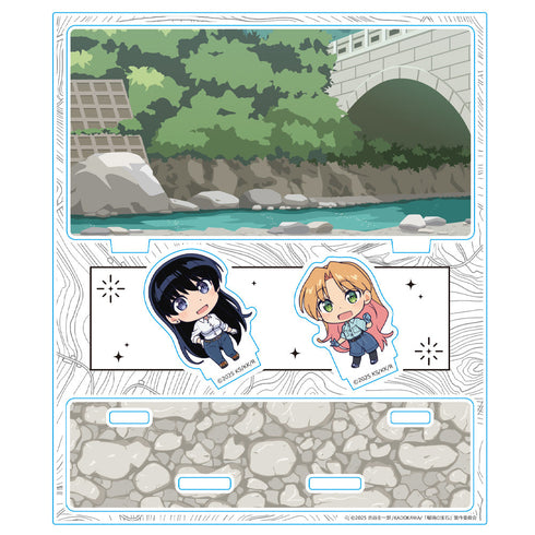 『瑠璃の宝石』アクリルジオラマ 瑠璃&凪