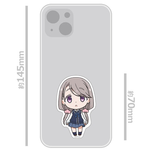 『mono』ダイカットステッカー 敷島桜子 デフォルメver.