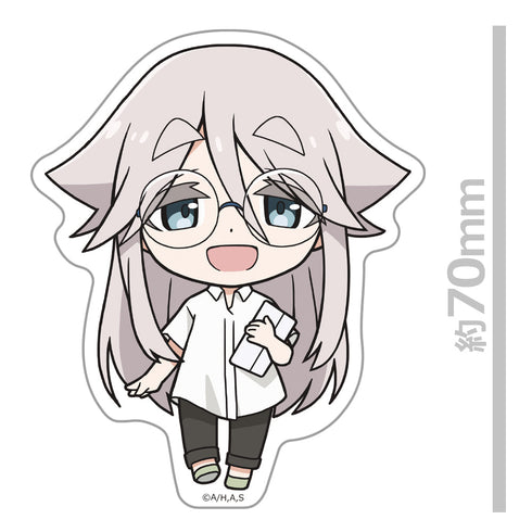 『mono』ダイカットステッカー 秋山春乃 デフォルメver.