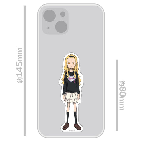 『タコピーの原罪』ダイカットステッカー 雲母坂まりな