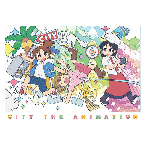 『CITY THE ANIMATION』リブ付ロングスリーブTシャツ 南雲美鳥&にーくら&泉わこ