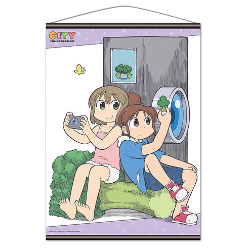 『CITY THE ANIMATION』B2タペストリー 南雲美鳥&にーくら