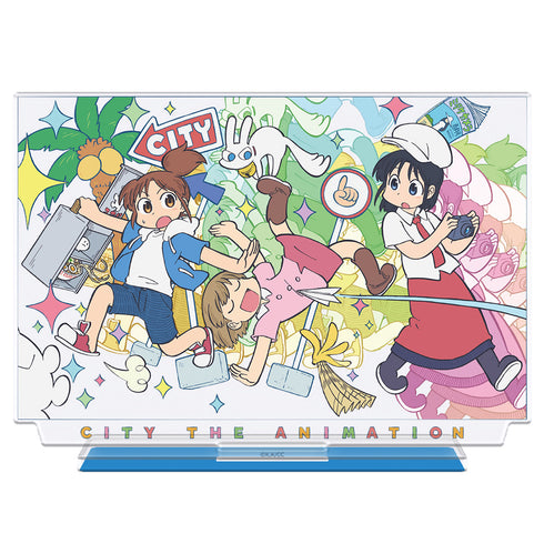 『CITY THE ANIMATION』アクリルキャラスタンド 南雲美鳥&にーくら&泉わこ