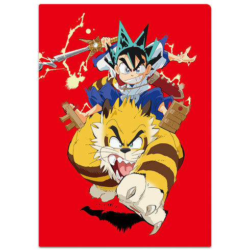 『真・侍伝 YAIBA』クリアファイル 刃&カゲトラ