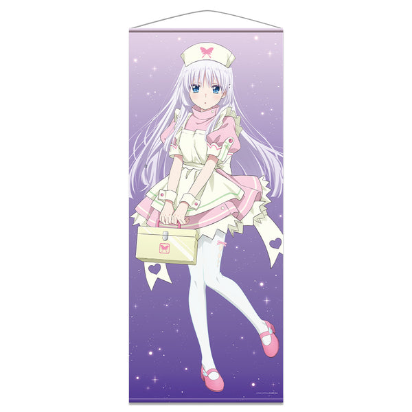 『Summer Pockets』ほぼ等身大タペストリー 鳴瀬 しろは ナースメイドver. 【描き下ろし】