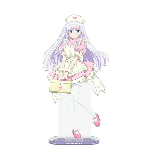 『Summer Pockets』BIGアクリルキャラスタンド 鳴瀬 しろは ナースメイドver. 【描き下ろし】