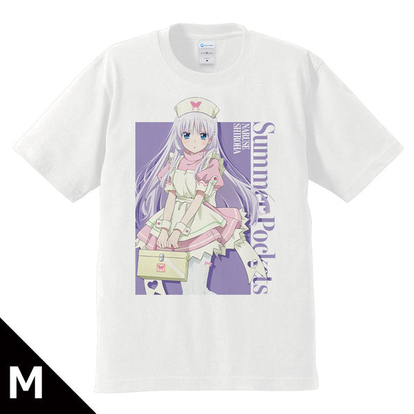 『Summer Pockets』Tシャツ 鳴瀬 しろは ナースメイドver. 【描き下ろし】