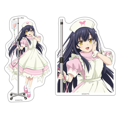 『Summer Pockets』ダイカットステッカーセット 久島 鴎 ナースメイドver. 【描き下ろし】
