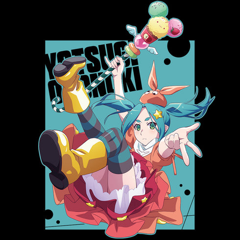 『<物語>シリーズ』Tシャツ 斧乃木余接 ステッキver.【202610再販】