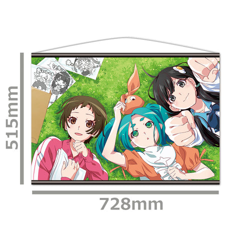 『<物語>シリーズ』B2タペストリー 撫子&余接&月火【202610再販】