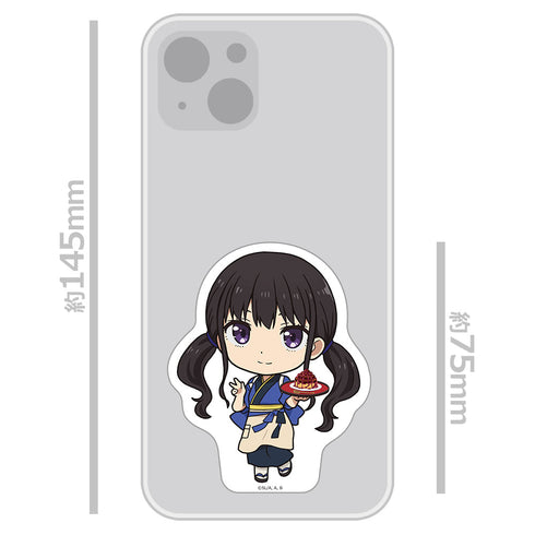 『リコリス・リコイル』ダイカットステッカー 井ノ上たきな 喫茶リコリコver.