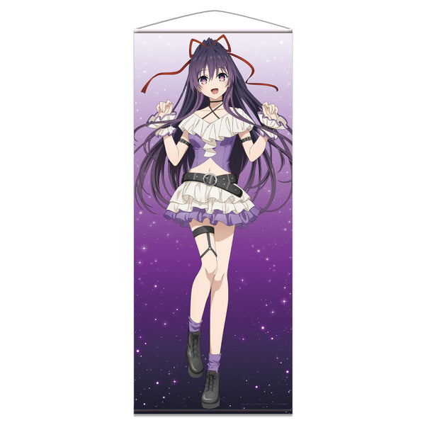 『デート・ア・ライブV』ほぼ等身大タペストリー 夜刀神十香 ゴシックパンク ホワイトver. 【描き下ろし】