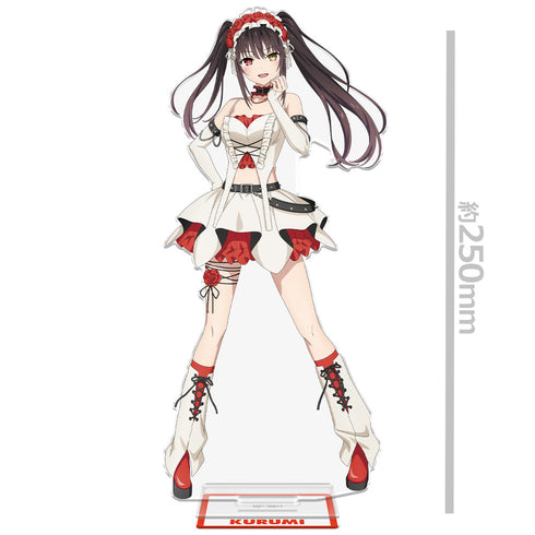 《約會大作戰V》BIG 壓克力角色立牌 時崎狂三 哥德龐克 白色版 【全新繪製】