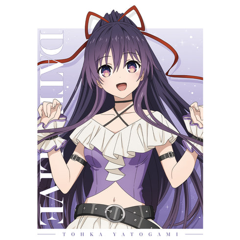 《约会大作战V》T恤 夜刀神十香 哥特朋克 白色版 【全新绘制】