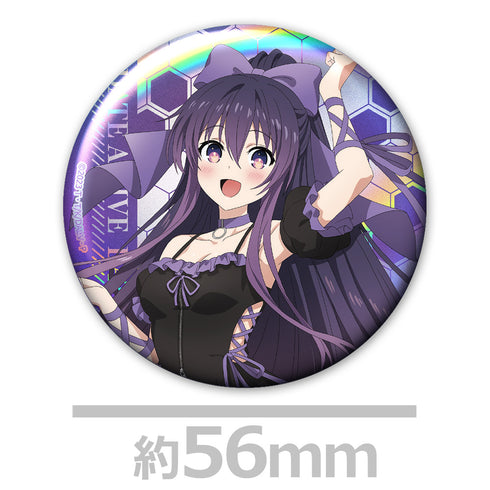 《约会大作战V》全息图徽章2枚套装 夜刀神十香 哥特朋克版 【全新绘制】