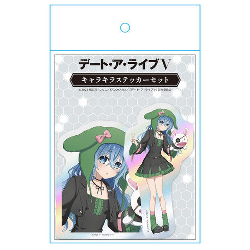 『デート・ア・ライブV』キャラキラステッカーセット 四糸乃 ゴシックパンクver. 【描き下ろし】