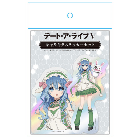 《约会大作战V》角色闪卡贴纸套装 四丝乃 哥特朋克 白色版 【全新绘制】