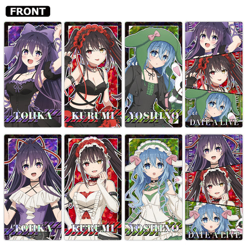 《約會大作戰V》棱鏡視覺圖集 (BOX) 全8種 【全新繪製】