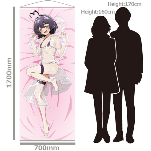 《憧憬魔法少女》近等身大挂毯 柊乌特娜 雨衣泳装版【全新绘制】