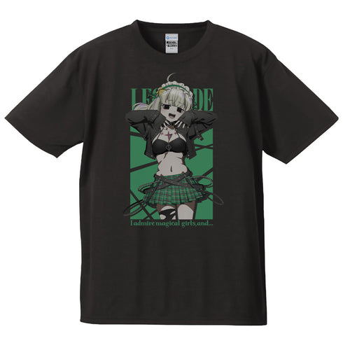 『魔法少女にあこがれて』Tシャツ レオパルト ゴシックパンクver. 【描き下ろし】