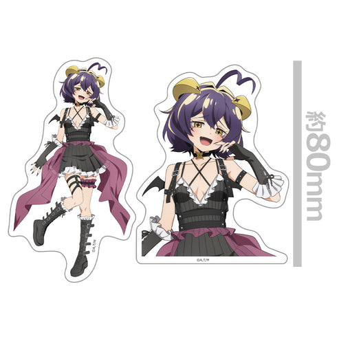 『魔法少女にあこがれて』ダイカットステッカーセット マジアベーゼ ゴシックパンクver. 【描き下ろし】