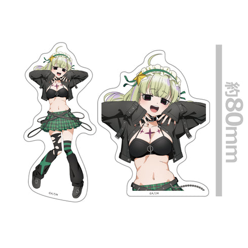 『魔法少女にあこがれて』ダイカットステッカーセット レオパルト ゴシックパンクver.【描き下ろし】