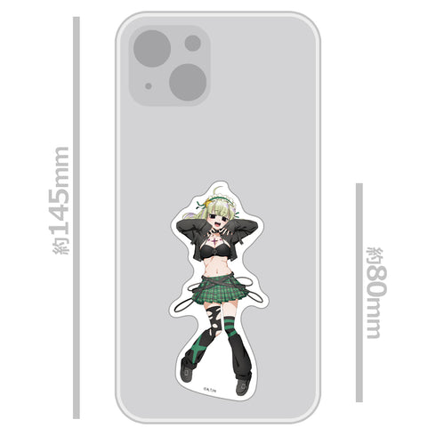 『魔法少女にあこがれて』ダイカットステッカーセット レオパルト ゴシックパンクver.【描き下ろし】