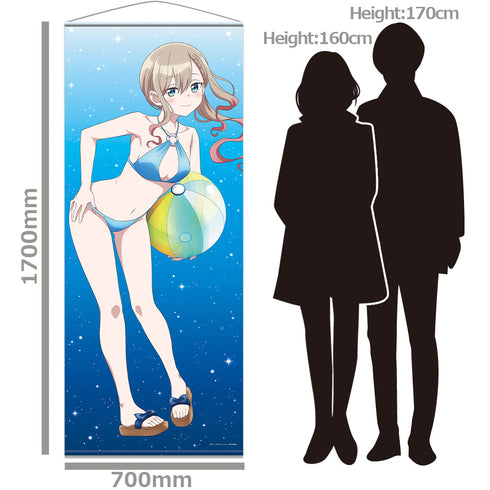 《Bad Girl》近等身大掛毯 涼風涼 泳裝版【全新繪製】