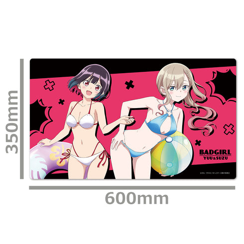 《Bad Girl》角色橡胶垫 优&凉 泳装版【全新绘制】