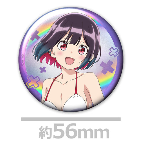《Bad Girl》全息圖徽章2入組 優&涼 泳裝版【全新繪製】