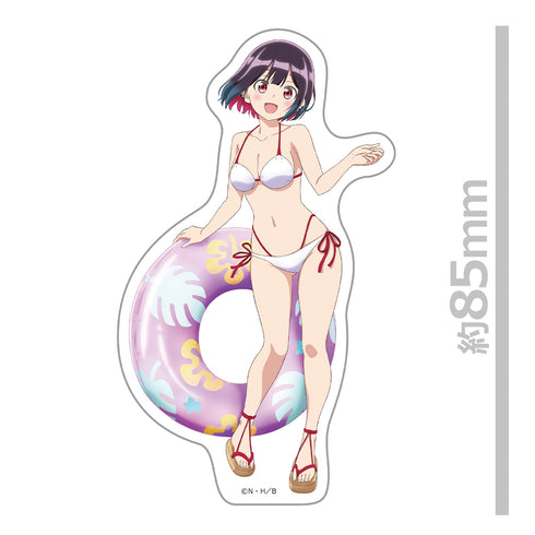 《Bad Girl》模切貼紙 優谷優 泳裝版【全新繪製】