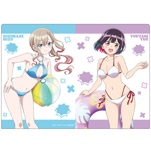 『ばっどがーる』クリアファイル 優&涼 水着ver.【描き下ろし】
