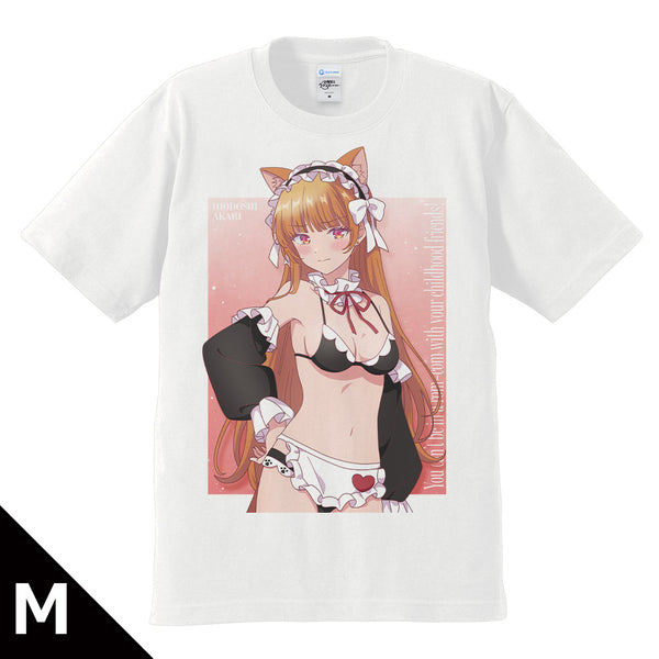 『幼馴染とはラブコメにならない』Tシャツ 火威 灯 猫耳水着メイドver. 【描き下ろし】