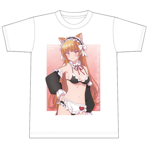 『幼馴染とはラブコメにならない』Tシャツ 火威 灯 猫耳水着メイドver. 【描き下ろし】