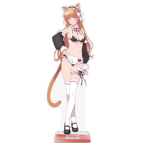 《和青梅竹马不会发展成恋爱喜剧》亚克力立牌 火威 灯 猫耳泳装女仆版【全新绘制】