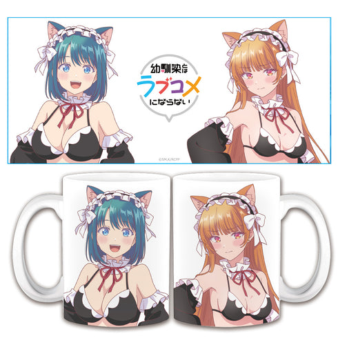 『幼馴染とはラブコメにならない』マグカップ 汐&灯 猫耳水着メイドver.【描き下ろし】