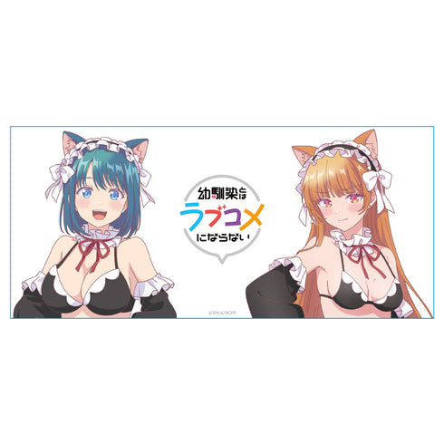 『幼馴染とはラブコメにならない』マグカップ 汐&灯 猫耳水着メイドver.【描き下ろし】
