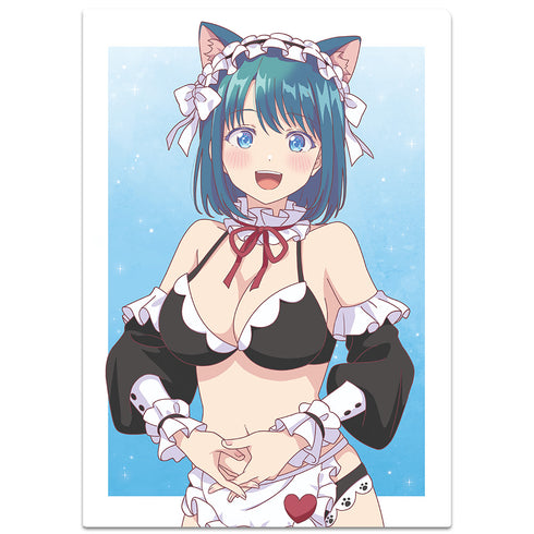 『幼馴染とはラブコメにならない』クリアファイル 水萌 汐 猫耳水着メイドver.【描き下ろし】