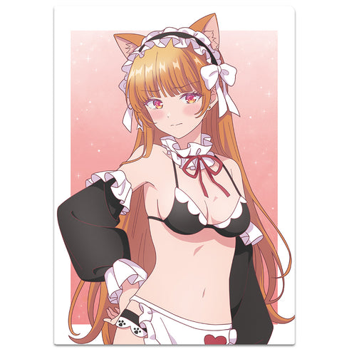 『幼馴染とはラブコメにならない』クリアファイル 火威 灯 猫耳水着メイドver.【描き下ろし】