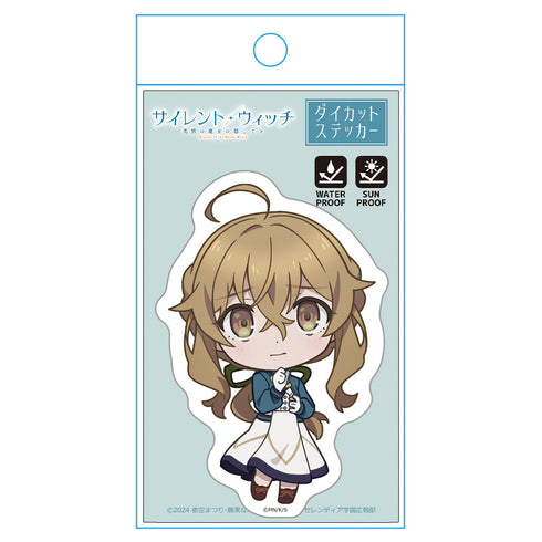 『サイレント・ウィッチ 沈黙の魔女の隠しごと』ダイカットステッカー モニカ・ノートン デフォルメver.