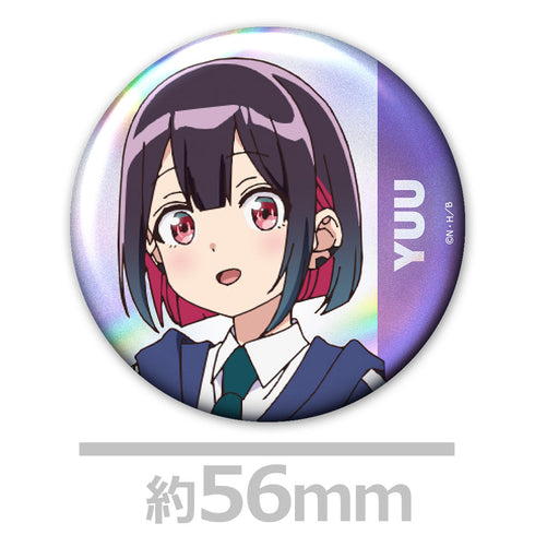 『ばっどがーる』ホログラム缶バッジ4個セット 優&亜鳥&涼&るら