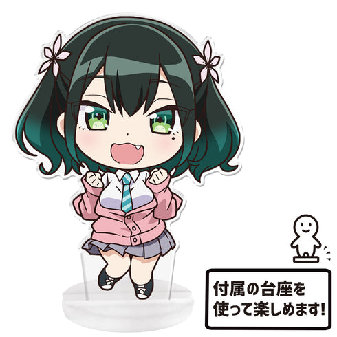 『ばっどがーる』ぷにこれ!アクリルフィギュア(スタンド付) 瑠璃葉るら